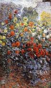 Claude Monet Detail from Monet-s Garden in Argenteuil oil on canvas